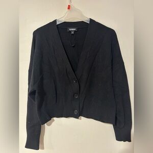 Medium express black cardigan women’s